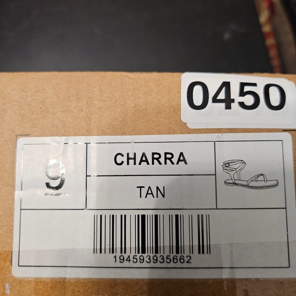 Journee Collection Charra Tan Square Toe Ankle Strap Flat Sandals Women Size 9 - Picture 6 of 6